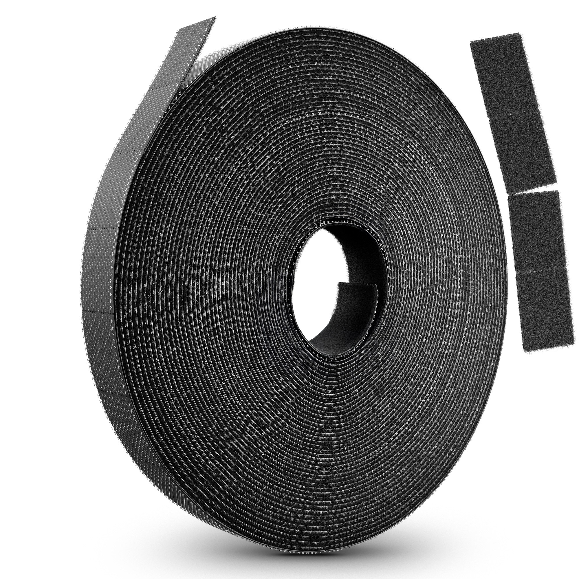 LTC Klettrolle Rip Roll  3m zum Bündeln&Ordnen schwarz