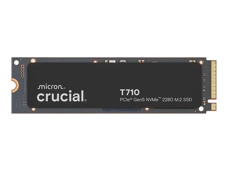 SSD    1TB Crucial M.2  (2280)  T710 Gen5 NVMe PCIe intern retail