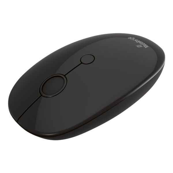 MediaRange optische 4-Tasten Funk-Maus , Sym., sw