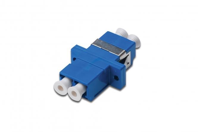 DIGITUS LWL Kupplung LC->LC Singlemode Duplex OS2 blau