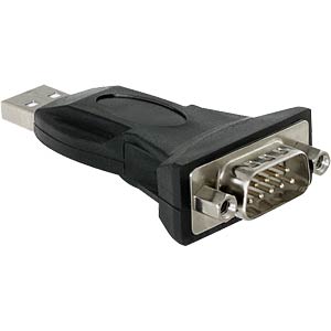 DELOCK USB Adapter A -> D-Sub9 St/St