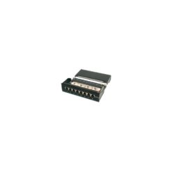 DIGITUS Patchpanel 1HE 8-Port Cat6 afgeschermd zwart