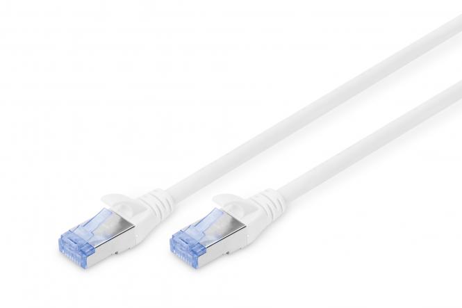 DIGITUS Patchkabel RJ45 SF/UTP Cat5e 0.50m grijs plastic zak