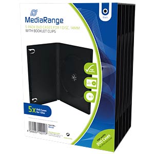 MediaRange DVD doosje 5pcs Single retail