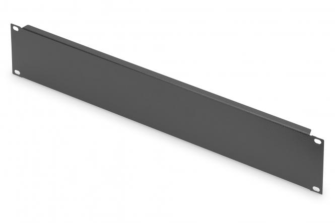 DIGITUS afsluitplaatje 2HE vuldop 483mm zwart