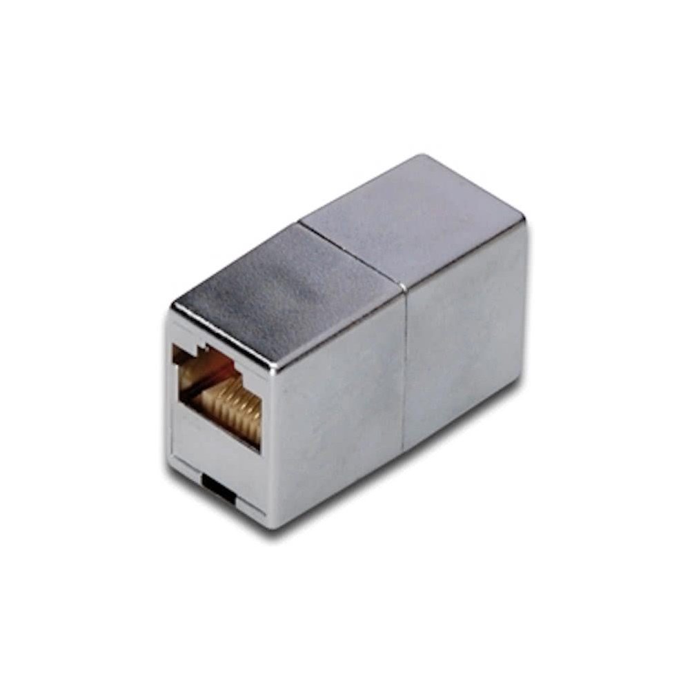 DIGITUS RJ45 koppeling Cat5e RJ45 -> RJ45 afgeschermd metallisi