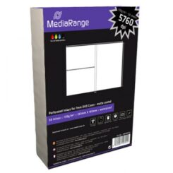 MediaRange DVD Case 50 DINA4 Bögen/Pack voorgestanst (7mm)