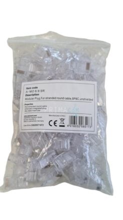 DIGITUS modulaire aansluiting RJ45 8P8C voor ronde kabel