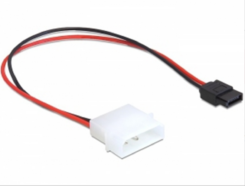 DELOCK Stroomkabel Molex 2pin -> SATA 6Pin St/St 0.25m