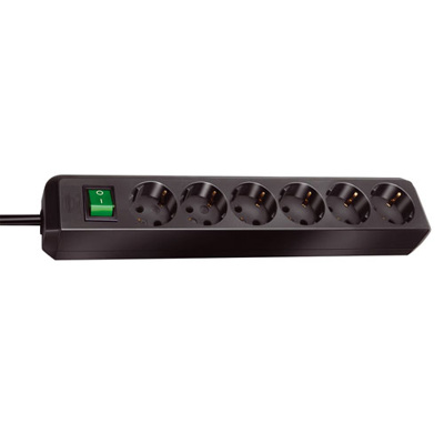 stekkerdoos stekker omlijsting ECO-Line 6x 1.5m schakelaar