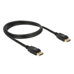 DELOCK Displayport Kabel DP -> DP St/St 1.00m zwart 4K