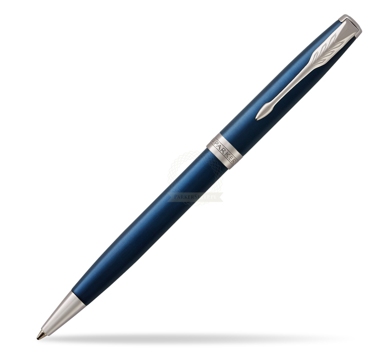 PARKER Balpen Sonnet Lacquer Blue M zwart Geschenkbox