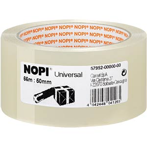 tesa NOPI universele 66m 50mm transparant