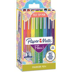 PAPER MATE Faserschreiber Flair M 0,7mm 16er Etui gesorteerd Blister