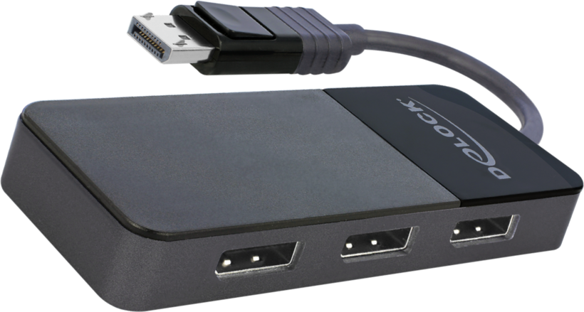 DELOCK DisplayPort 1.4 Splitter 1xDP in > 3xDP out