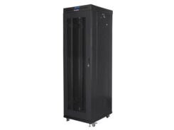 LANBERG EINBAUSCHRANK 19 42U 600X800 SCHWARZ LCD PERFORIERT