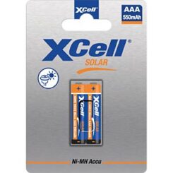 XCell Akku Solar X550AAA  Ni-MH  Micro AAA 1,2V 550mAh  2St.