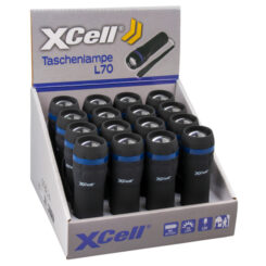 XCell LED-Taschenlampe L70   70Lm   3x AAA Micro