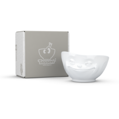 FIFTYEIGHT Schale 500ml - Grinsend weiß