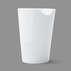 FIFTYEIGHT Becher mit Biss weiß