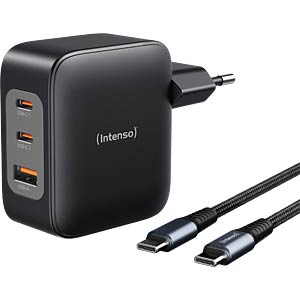 Intenso Power Adapter 100 watt + USB-C cable 2m