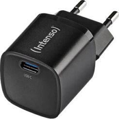 Intenso Power Adapter 1x USB-C 30W W30C2 GaN Black