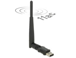 DELOCK WL-Antenne USB2.0 3dBi 2,4+5 GHz