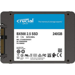 SSD 240GB Crucial 2,5 (6.3cm) BX500 SATAIII 3D 7mm retail