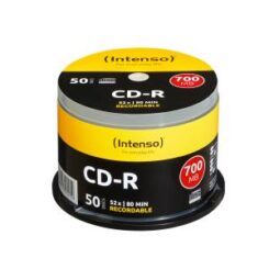 CD-R Intenso 700MB 50pcs Cake Box 52x retail