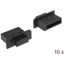 DELOCK Staubschutz voor Displayport-verloop stekker m.Griff zwart. 1