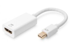 DIGITUS DisplayPort Adapter miniDPort -> HDMI St/Bu 0,2m akt