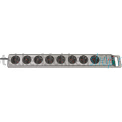 stekkerdoos stekker omlijsting Super-Solid Line 8x zilver