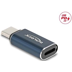 DELOCK Adapter USB 2.0 C stekker zu Lightning verloop stekker PD 3.0