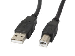 LANBERG KABEL USB-A(M)->USB-B(M) 2.0 5M SCHWARZ