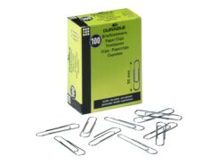 DURABLE paperclip 50mm verzinkt 100 stuks