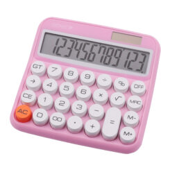 GENIE Tischrechner 612P roze