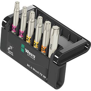 Wera Bit-Check 6 Wood TORX HF 1
