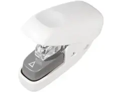 WEDO Klammerloser Hefter Mini bis zu 5 Blatt Papier weiß
