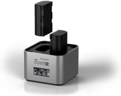 Hähnel Doppelladegerät Pro Cube 2 - Canon mit LCD-Display retail