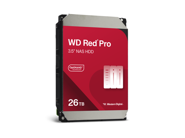 WD Red Pro    8.9cm (3.5) 26TB SATA3 7200  512MB WD260KFGX