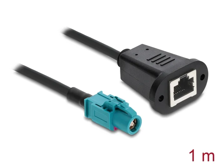 DELOCK Kabel HSD Z Buchse zu RJ45 Buchse 1 m