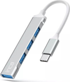 INCA Adapter   IUSB-04TX Typ C USB Eingang, 2.0/3.0 Ausgang