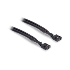 DELOCK USB Kabel Pinheader 10Pin -> 10Pin Bu/Bu 0.50m