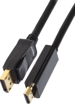 DELOCK Displayport Kabel DP -> HDMI St/St 1.00m zwart