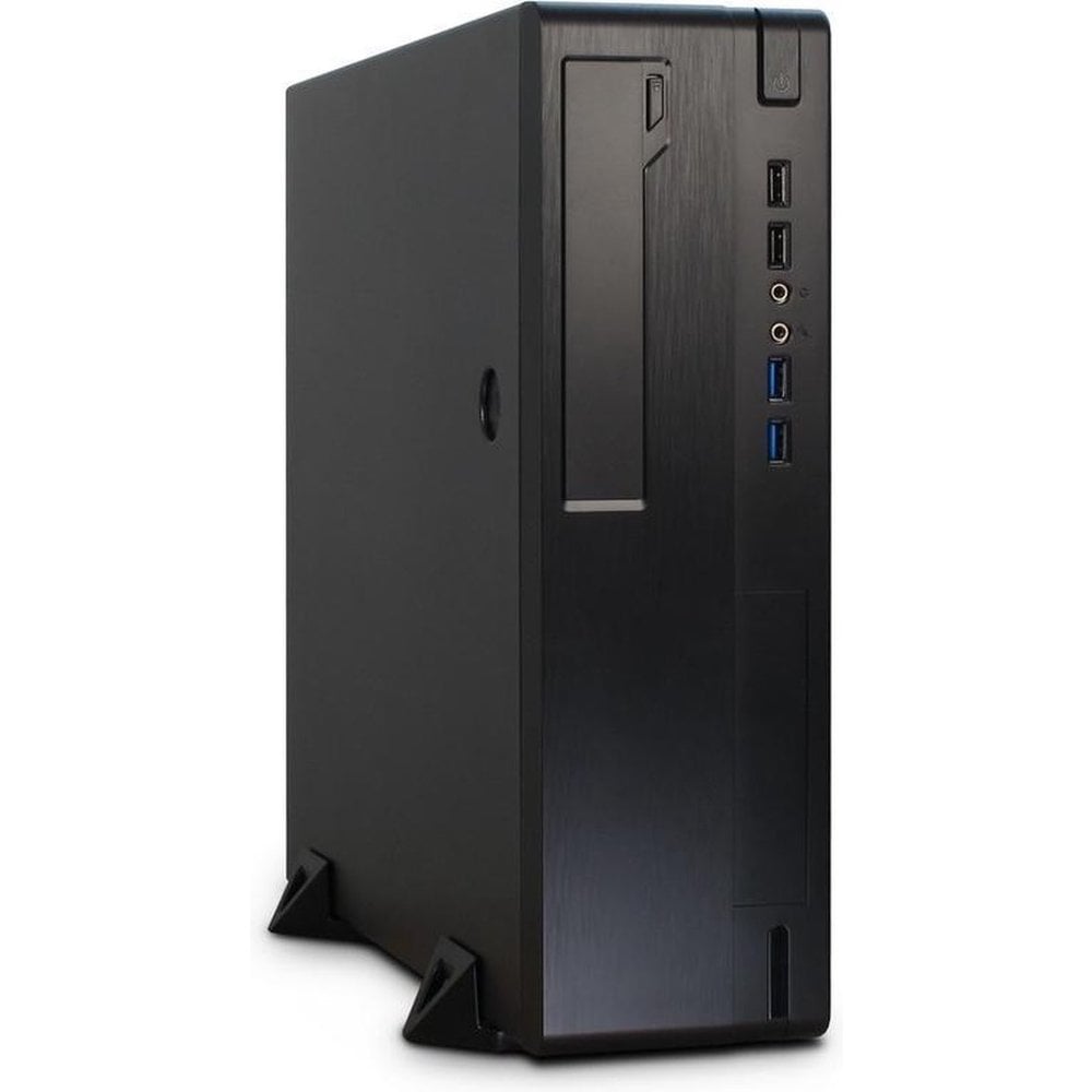 Inter-Tech Behuizing IT-502 Desktop zwart