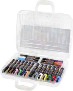 POSCA markeer stift UNI Malkoffer Klassik 20er Set