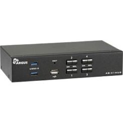 Inter-Tech IPC KVM Switch AC-41HUS HDMI, 4K@60Hz