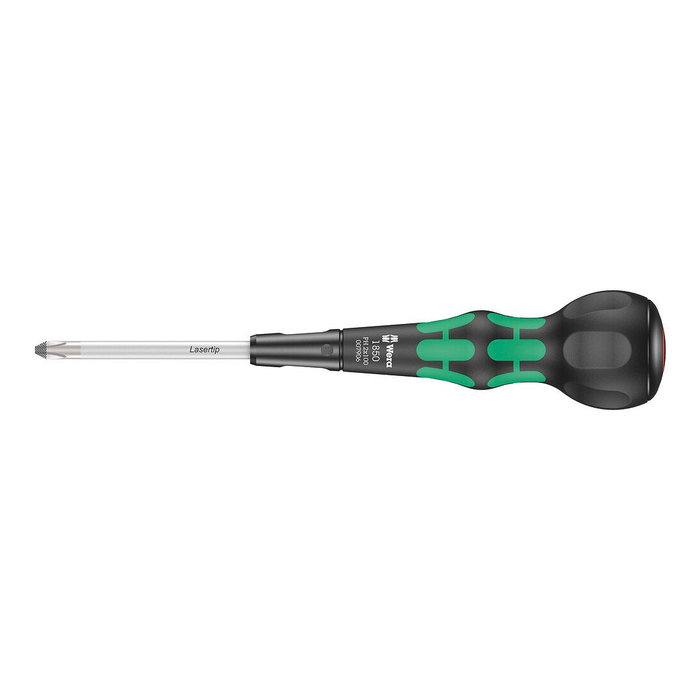 Wera 1850 PH Kraftform Ball-Grip Schraubendreher PH 2x100