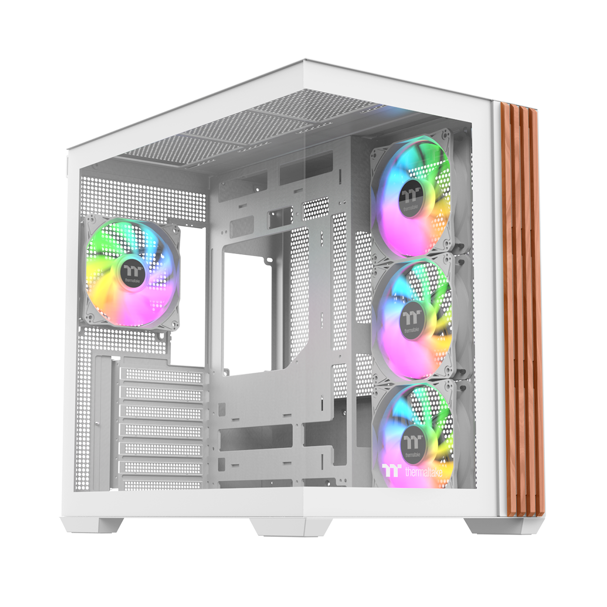 Geh Thermaltake View 380 WS Midi Tower  ARGB Snow    White retail