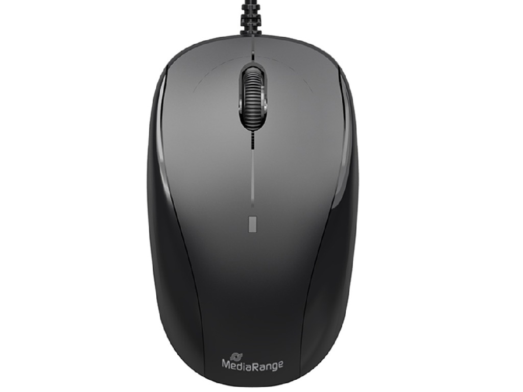 MediaRange muis optisch 3 toetsen inkl. scrollwiel 1000dpi